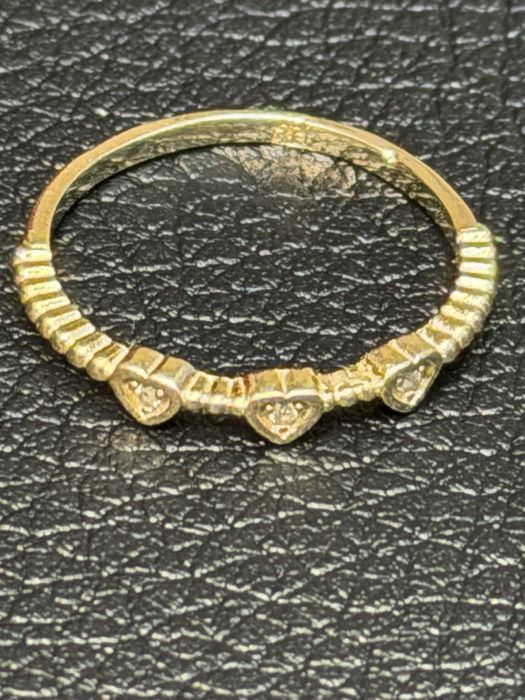 Златен пръстен халка ЧИСТО НОВ Gold halka prasten