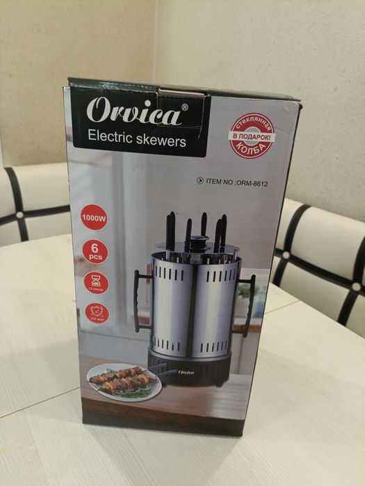 Продам электро шашлычницу