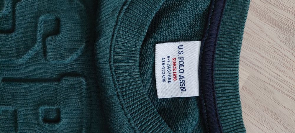 USPA U.S. Polo Assn.,  LC Waikiki, зимни дънки, блуза, блузон 6-7 г.