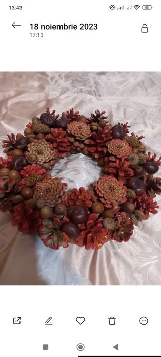 Coroniță/decorațiune pentru Crăciun