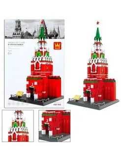 Конструктор легосовместимый Архитектура мира, Спасская башня