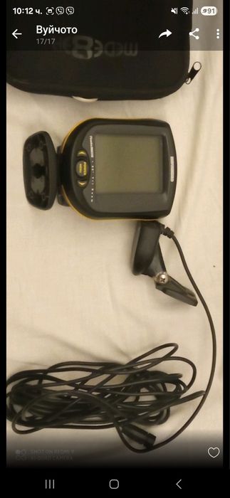 Gps рибарски сонар в добро състояние  комплектен