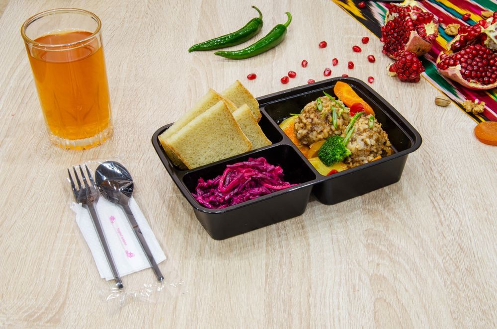 Тушлик учун таом йетказиб бериш хизмати/ Дастака Обед/ Даствка еды