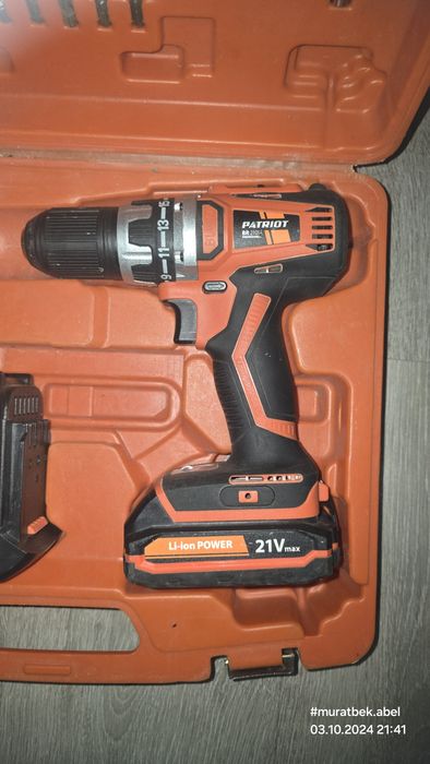 Дрель-Шуруповерт Patriot.