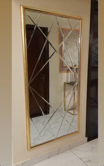 Декоративные зеркала. Ромбик