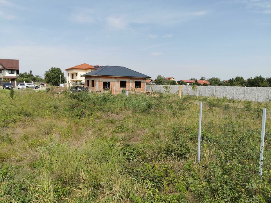 Brănești teren pentru locuinta