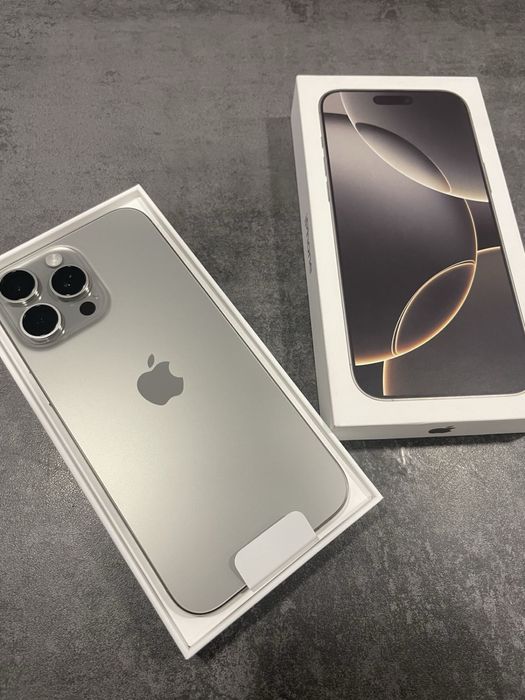 Iphone 16 pro титан цвет