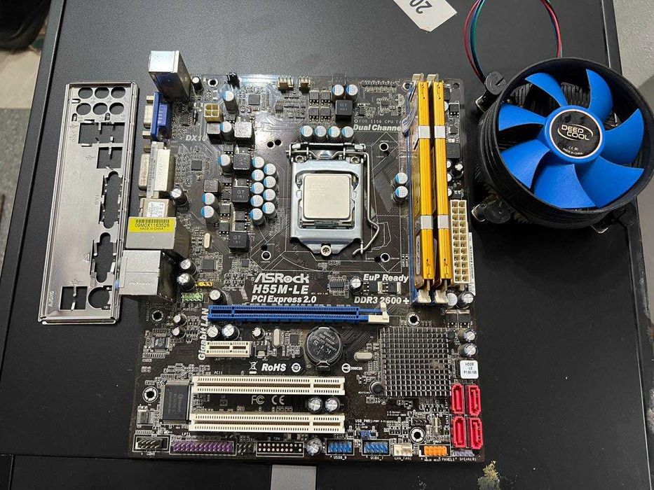 комплект - Core i3 / 4gb ddr3 / матплата / кулер проца - все за 5 тыс