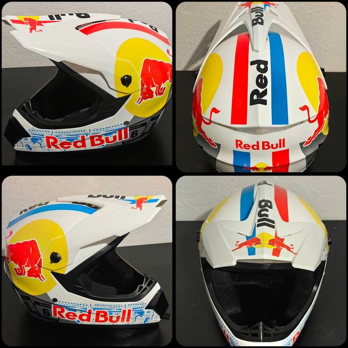 Redbull casca atv enduro downhill bike