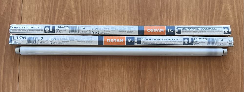 Лампы люминисцентные 18 w