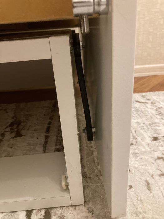 Люлееща бебешка кошара на 3 нива с подвижна решетка и матрак