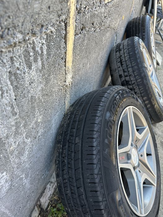 Диски AMG 5x112 резиной