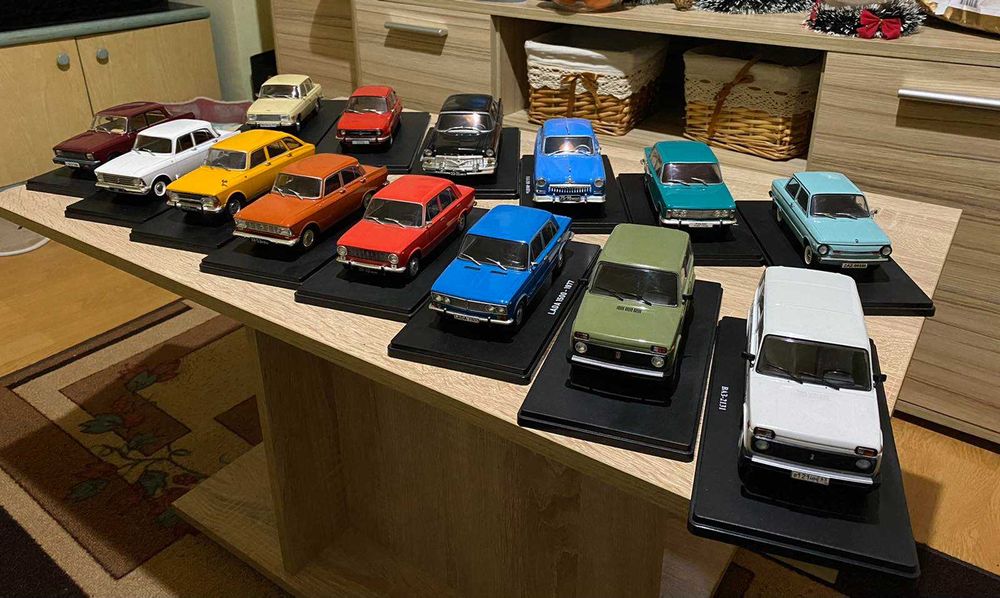 Соц автомобили 1:24