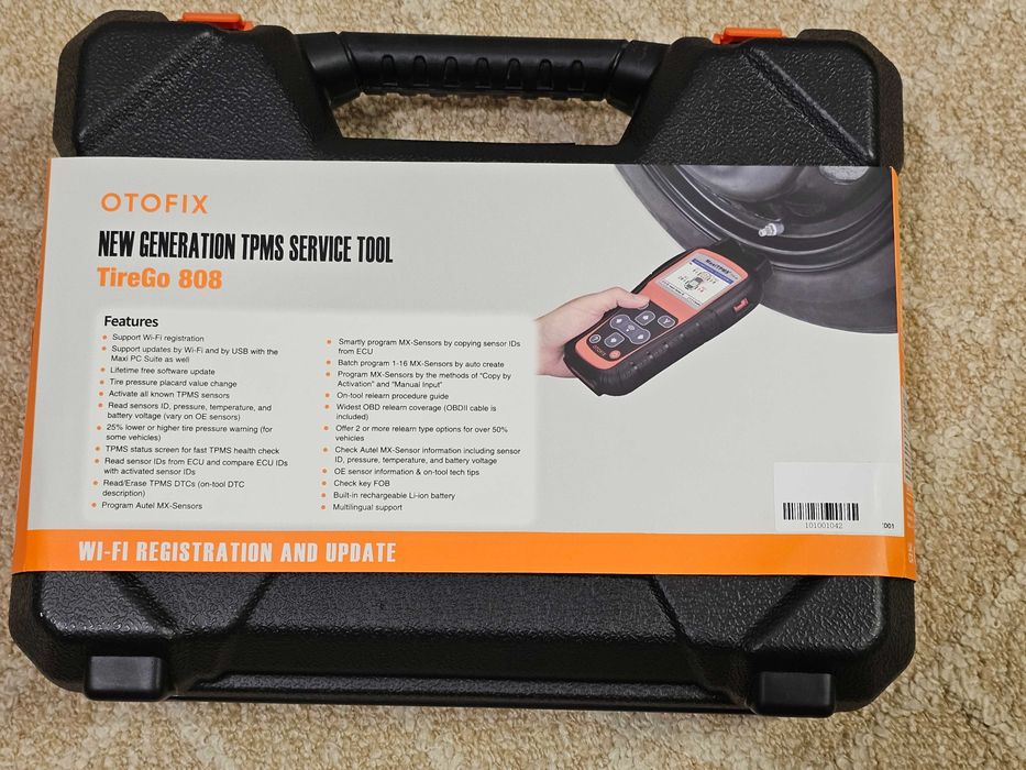 Programator diagnoza senzori presiune Otofix Tire Go 808 TPMS - Autel