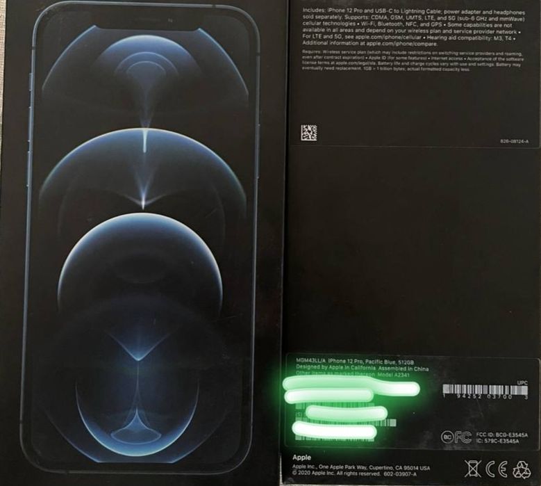 iPhone 12 pro #pacific_blue