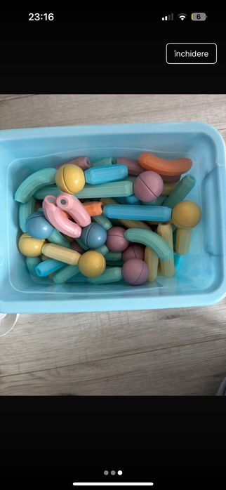 Joc magnetic 105 piese