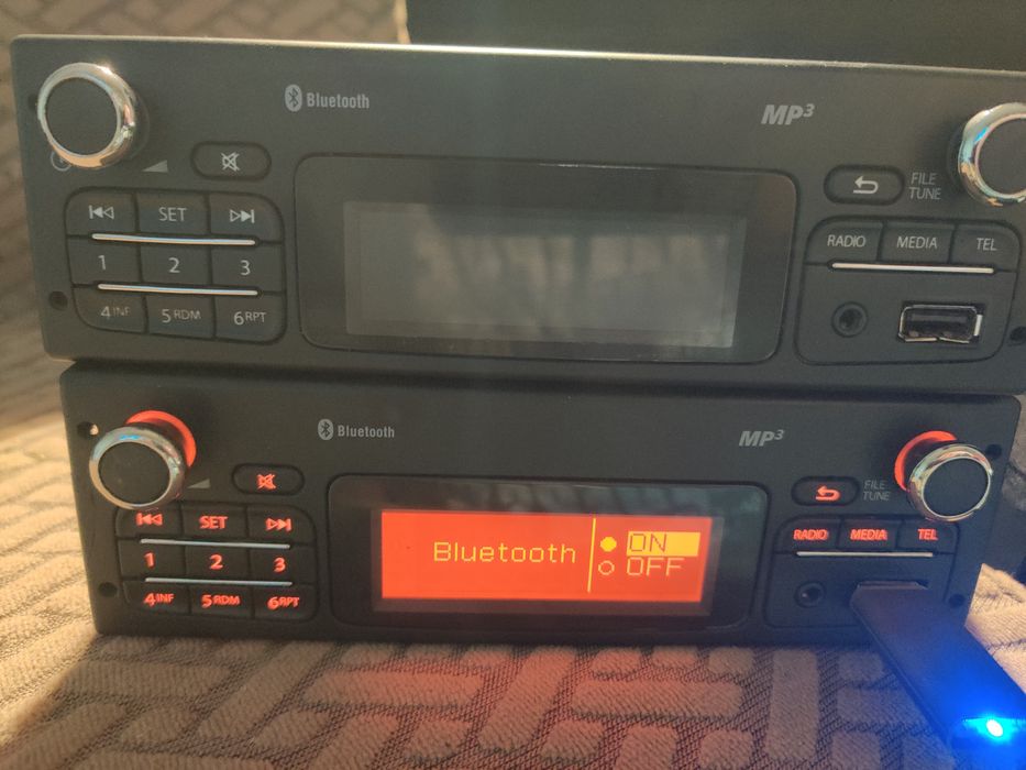 Radio dacia renault bluetooth usb aux