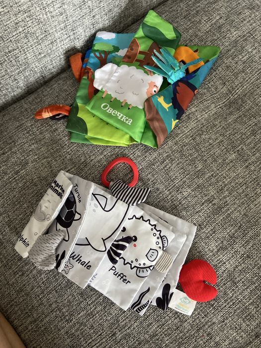 Книжка игрушка шуршалка