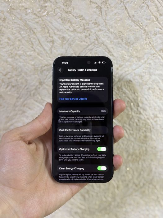 Iphone 14 Pro 256GB 78% ёмкость