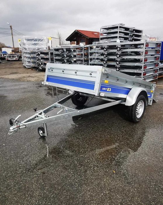 Remorca Vesta ATV,  CIV RAR-750 kg +Basculare: 200/232/250*135*380 mm