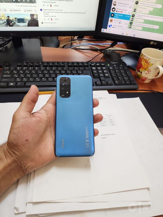 Redmi note 11 128gb iwlawi zur aybi yuq tozza telefon
