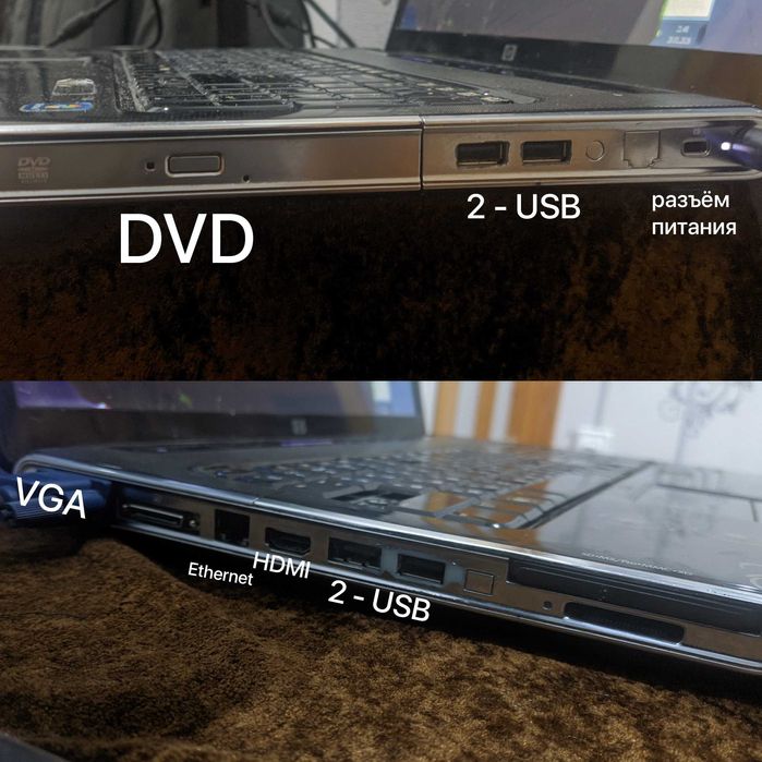 hp pavilion dv7 ноутбук с видеокартой и процессором amd