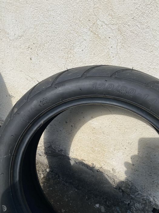 Set anvelope moto=1buc. 120/80-14’’+1buc. 100/80-16