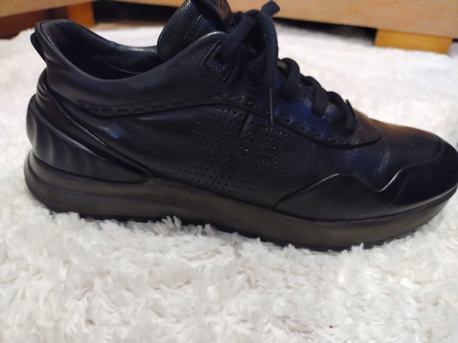 мъжки кожени обувки ессо #43