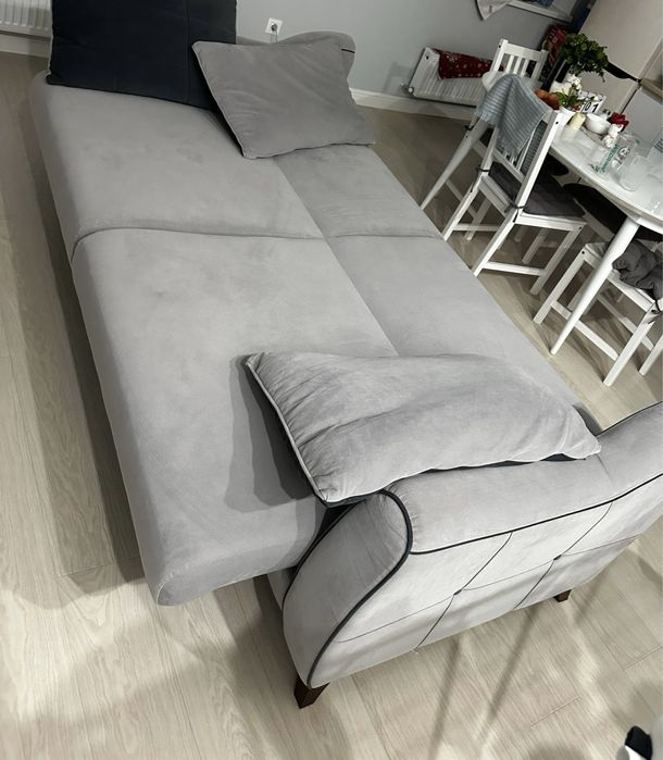 Серый диван раздвижной