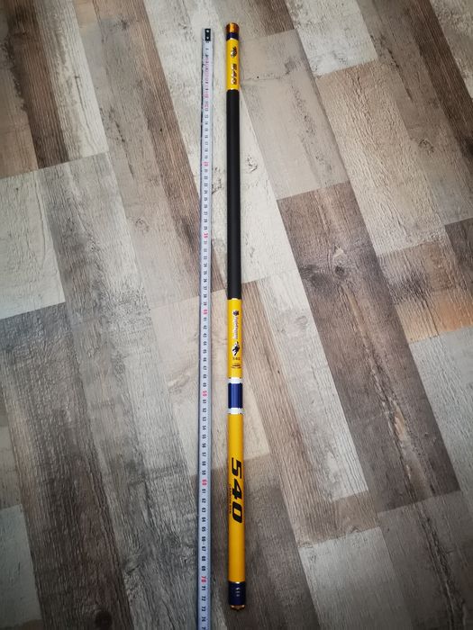 Undita carbon tronson scurt 4,5/5,4/6,3m-Varga ușoară,Bat pescuit 5,4