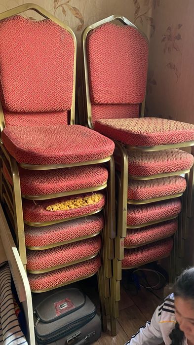 Стулья металлические б/у