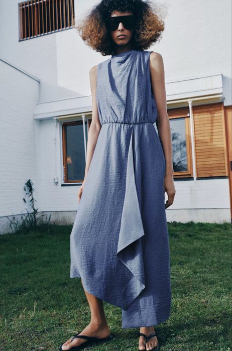 Rochie midi Zara, cu in