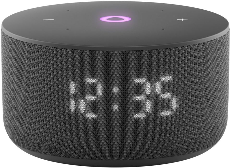 Умная колонка Алиса Яндекс Станция Мини 3 с часами , 12Вт
