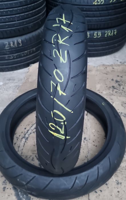Anvelopa Moto METZELER 120/70 ZR17  Stare Impecabilă