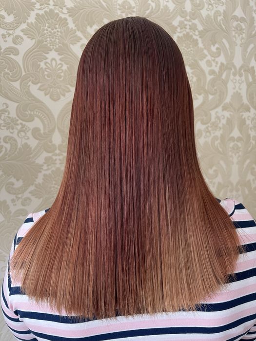 Кератиновое выпрямление