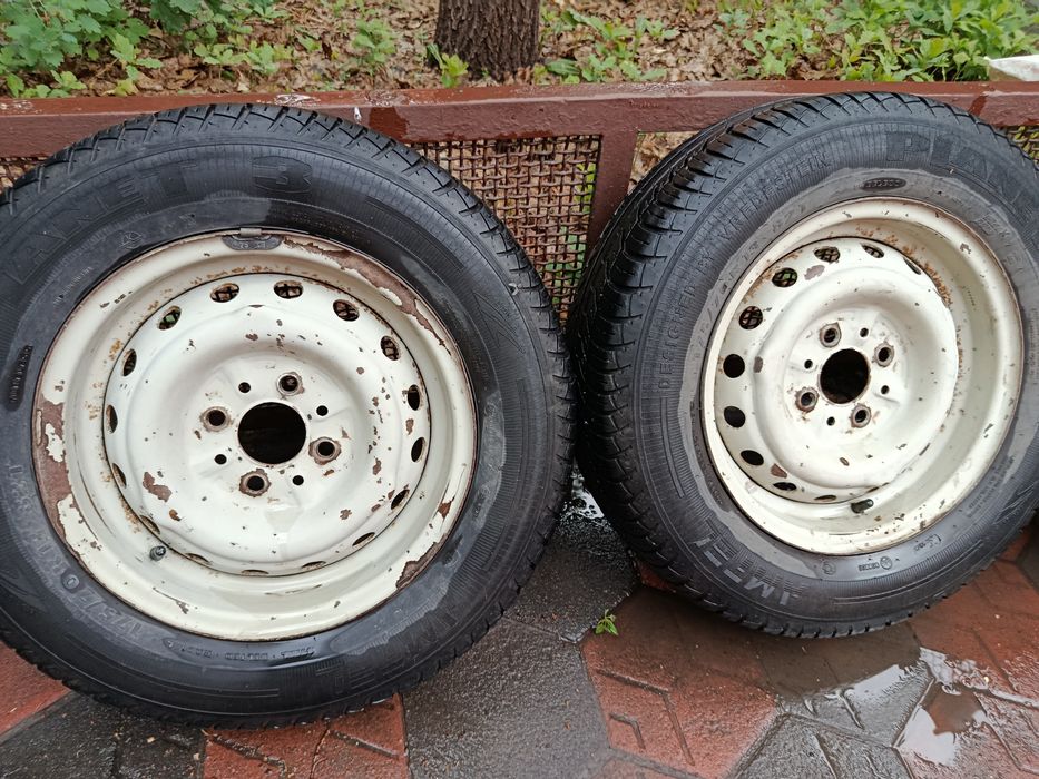 Диски с шинами на Ваз