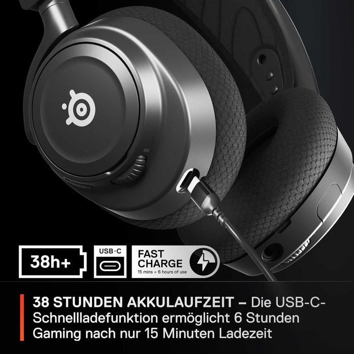 Безжични геймърски слушалки SteelSeries ARCTIS NOVA 7 - Черни!