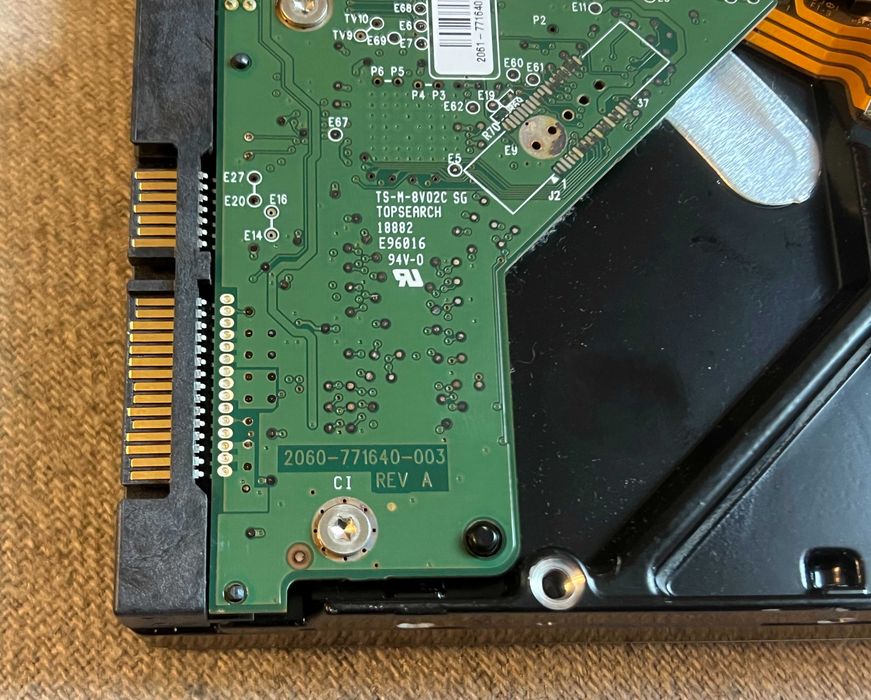Hard disk 1TB WD10EURS Western Digital Green SATA testat 100%