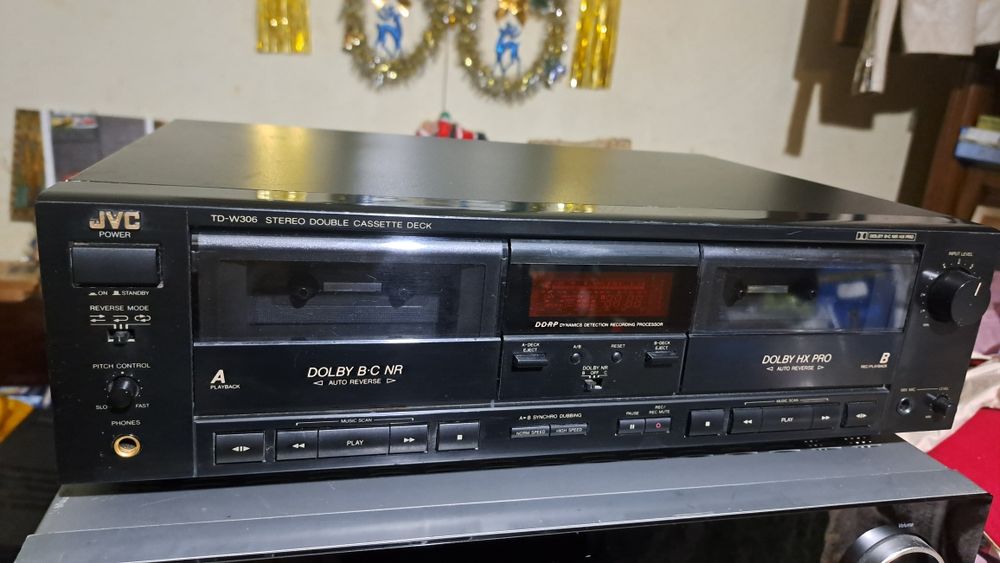 Dublu deck audio jvc
