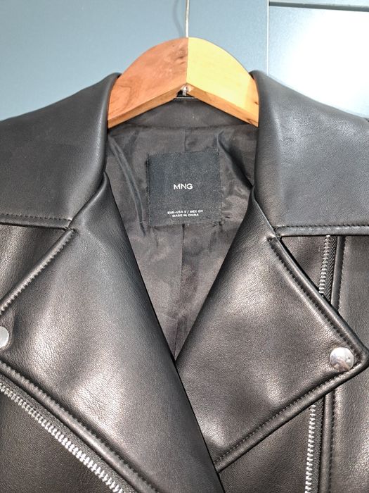 Косуха Mango и куртка Massimo Dutti
