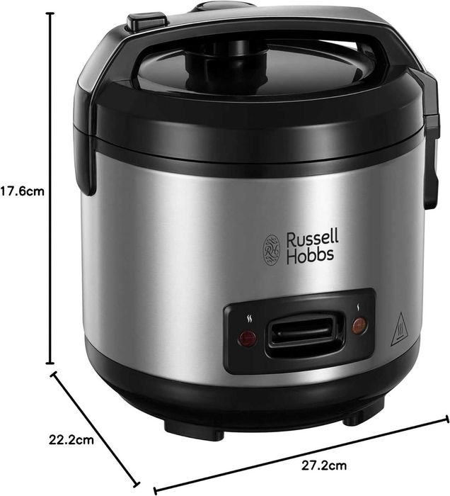 Уред за варене на ориз и зеленчуци на пара Russell Hobbs, 500W, 1.2L