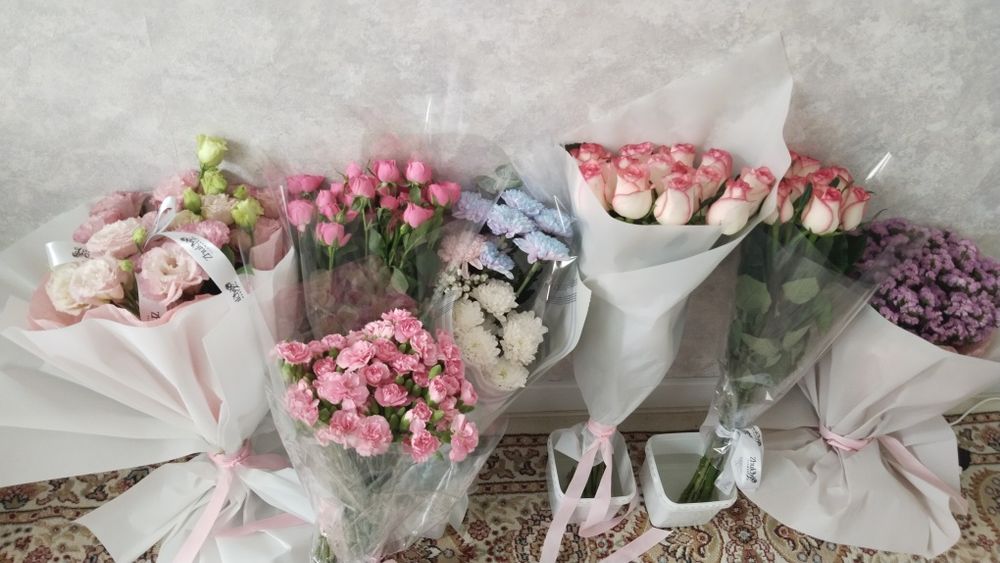 Свежие букеты срочно продам