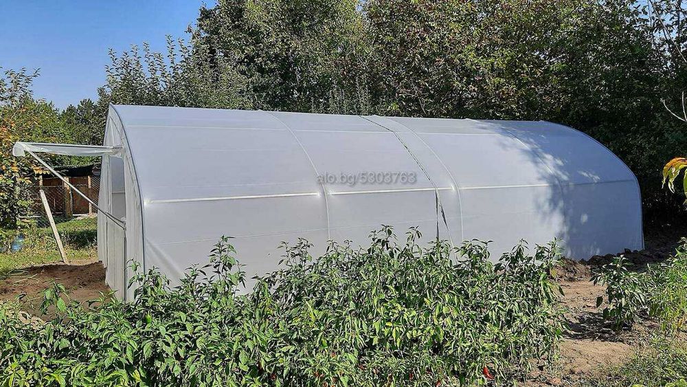 Полиетиленови Оранжерии Профицинк - 4м. ширина (оранжерия тип ”Хоби”)