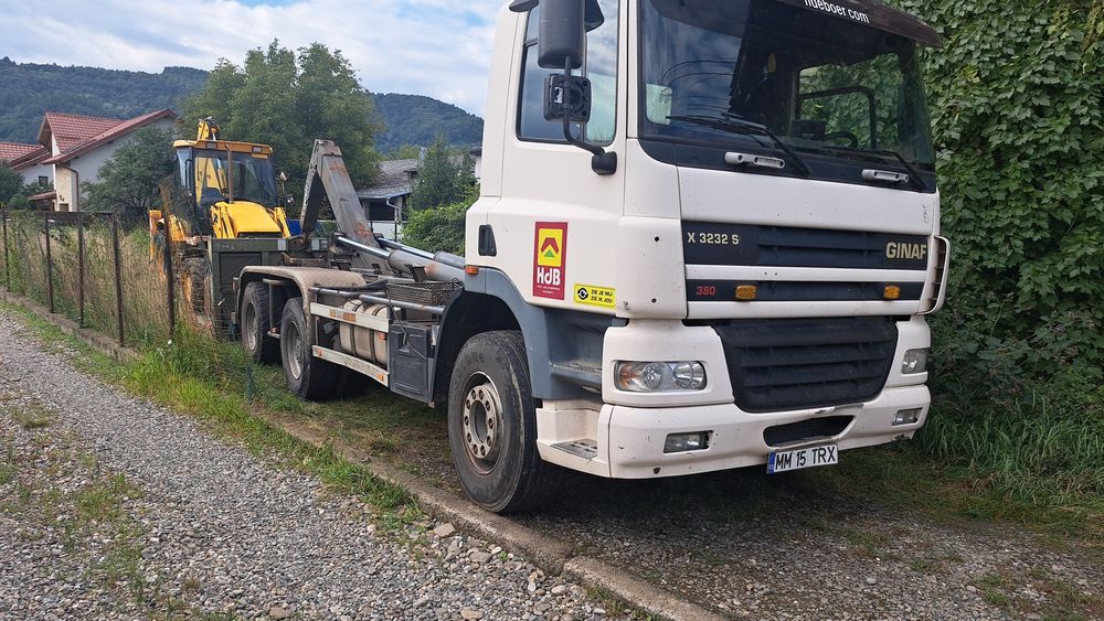Daf ginaf basculanta abrollkipper 3 axe 32t  450000 km variante schimb