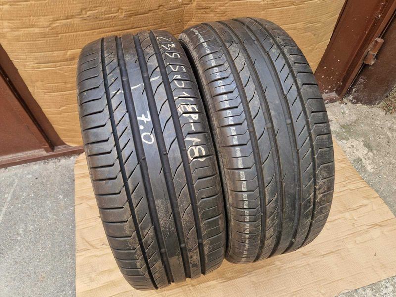 2 Continental R18 235/50
летни гуми 
DOT4818