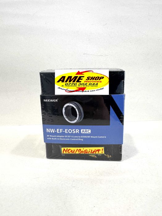 Adaptor Neewer NW-EF-EOSR, NOU/Sigilat!!
