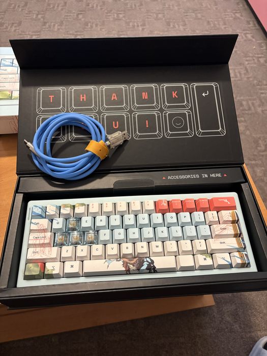 Tastatura Mecanica Gaming qwertykey western 61PRO