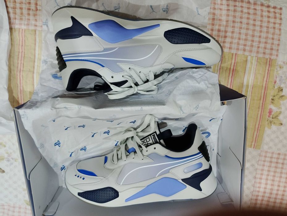 PlayStation x Puma RS-X “Glacial Grey” – оригинални маратонки
