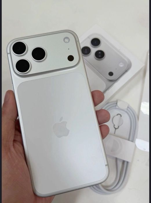 17 pro max iPhone silver