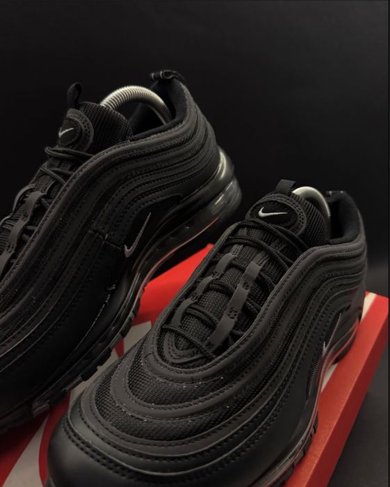 Nike Air Max 97 Black Metallic Silver 40,41,42,44,45,46